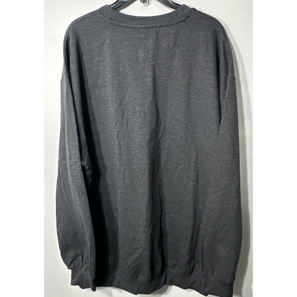 Champion Sweatshirt Mens 2X Graphite Fleece Cotton Blend Casual “C”Logo Pullover - Picture 8 of 12